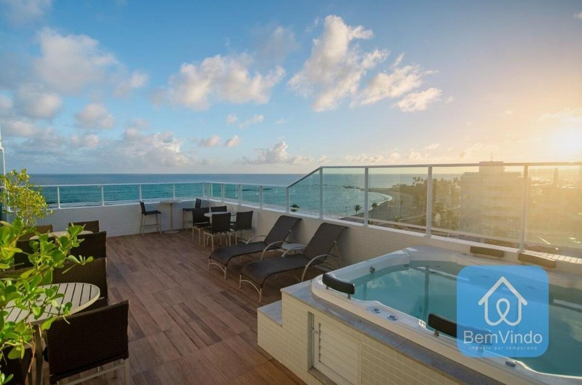 Studio A 150M Da Praia De Piata Salvador de Bahía Exterior foto
